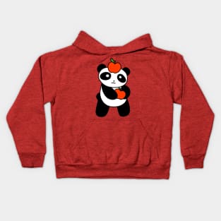 Apple Panda Kids Hoodie